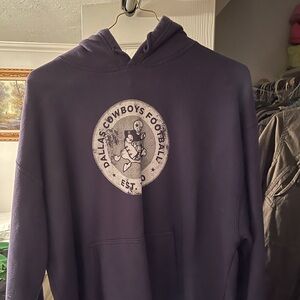 NFL Football Men's Purple Hoodie Dallas cowboys